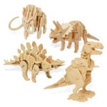 Wooden Robotic Dinosaurs