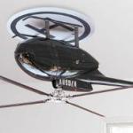 Helicopter goes upside down to keep you cool