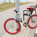 Foldylock keeps an eye on your bike when you’re away