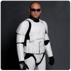 Star Wars White Stormtrooper Leather Motorcycle Jacket