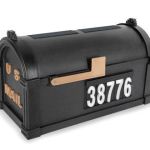Solar Illuminated Address Mailbox offers an edge at night
