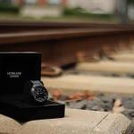 Hotblack is a timepiece that shows off football results as well as the time