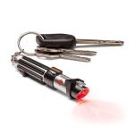 Lightsaber Keychain Flashlights shows that you’re a no- nonsense person