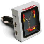 Flux Capacitor USB Car Charger won’t let you travel back in time