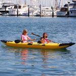 Inflatable Clear Bottom Kayak offers a truly amazing kayaking experience