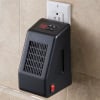 Wall outlet space heater