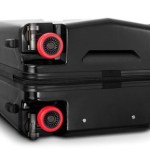 The Stealth Suitcase has retractable wheels for the avid traveler
