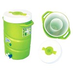 This Double Cooler keeps refreshments chilly without watering them down