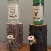 Log Liquor Dispenser