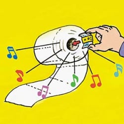 Singing Toilet Paper