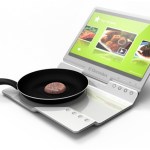 Electrolux concept laptop is also a stove