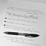Sharpie creates liquid pencils