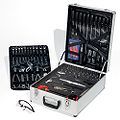 Handyman's Chrome-Vanadium Tool Set (124-piece w/ Cordless Drill).