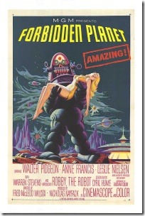 [ FORBIDDEN PLANET POSTER ]