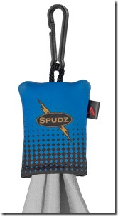 Spudz Blue Flash Microfiber Lens Cloth